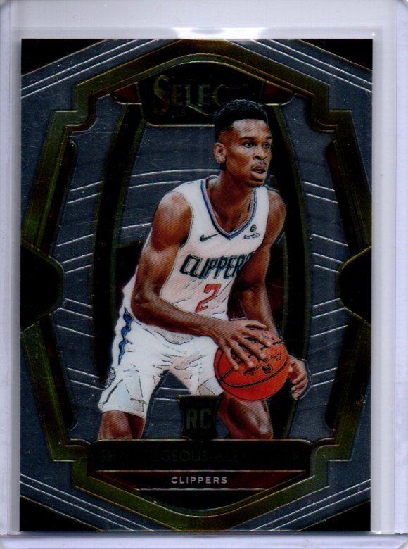 SHAI GILGEOUS-ALEXANDER 2018-19 PANINI SELECT TRUE ROOKIE RC #104