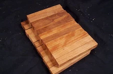 22 Piece Black Cherry Pen Blanks 3/4 x 3/4 x 5" Lathe Turning Craft Wood Lumber