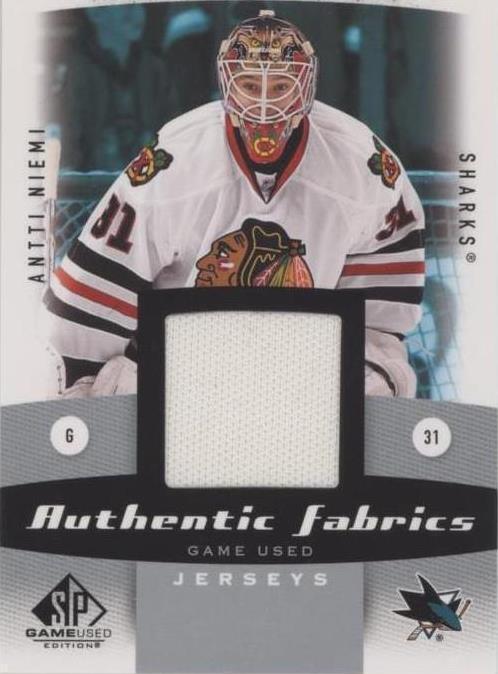2010-11 SP Game Used Edition - Antti Niemi #AF-AN - 1 of 1
