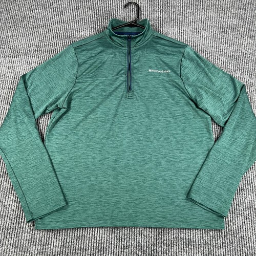 Vineyard Vines Shep Shirt Pullover Youth XL Extra Large Green Long Sleeve 1/4 - Picture 3 of 13