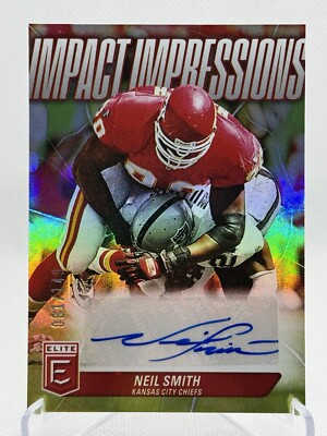 Neil Smith 2024 Elite Imapct Impressions Auto Holo SP 081/149