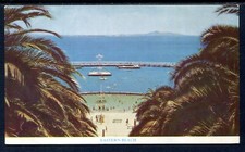 Valentine Postcard  - 'The Eastern Beach, Geelong Victoria' unused