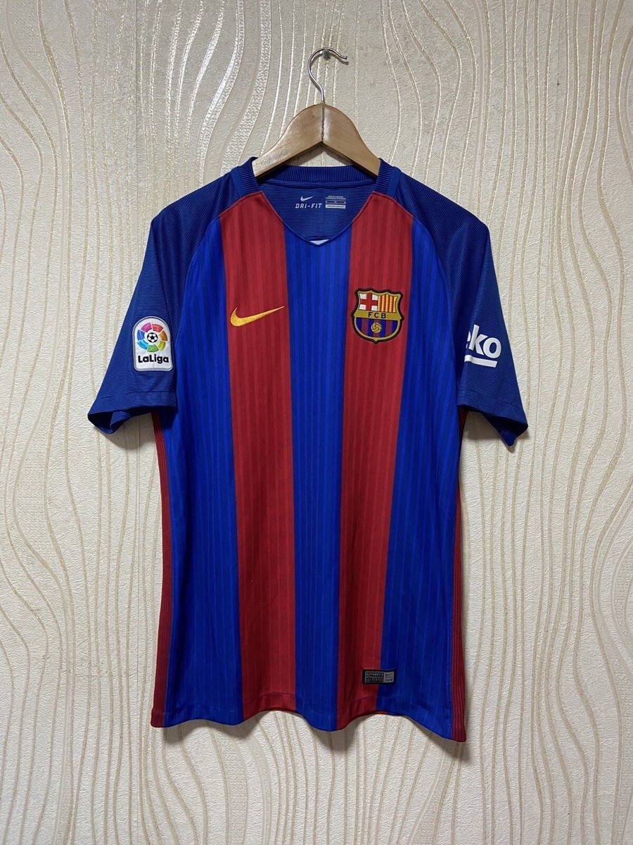 【美品】NIKE FCバルセロナ2017ホームユニフォームM メッシ 10番 楽天市場】【送料無料！】 FCバルセロナ 17/18 ホーム（青赤