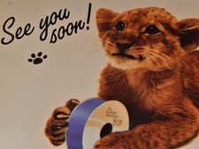Vintage Postcard, SECAUCUS, NJ, 2004, Lion Ribbon Company Advertising, Lion Cub