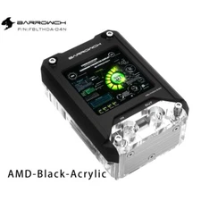 Barrowch HDMI Display CPU Water Block For Processor Of INTEL / AMD Water Cooling