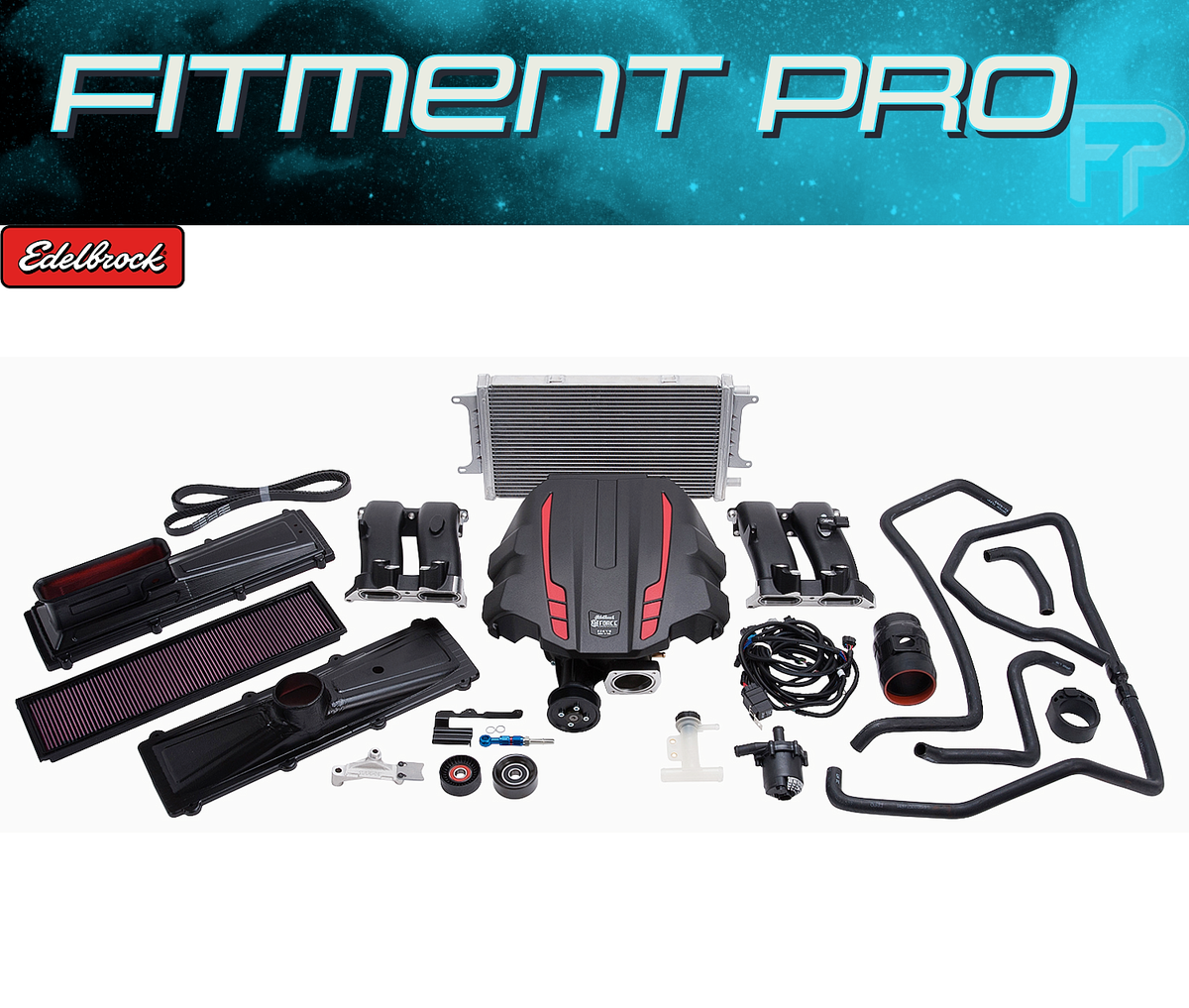 Edelbrock 15560 Supercharger Stage 1 Street Kit For 12-19 Subaru