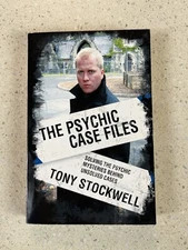 The Psychic Case Files - Tony Stockwell - Signed - VG - B29