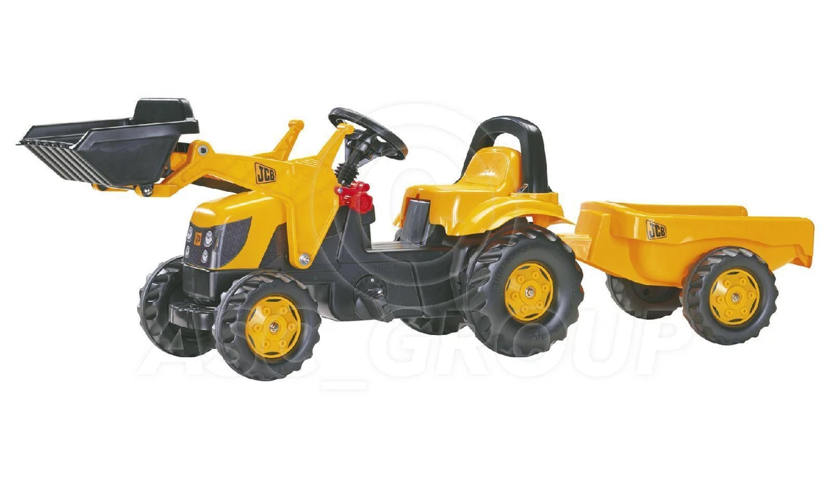 Tracteur avec remorque JCB Rolly Toys