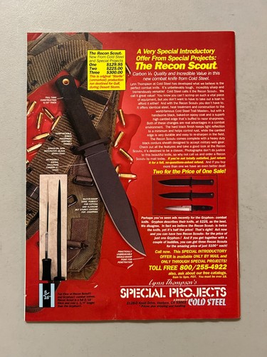 American Survival Guide Magazine December 1991 Vol. 13 No. 12 M3 Super 90 12 Ga. - 第 3/3 張圖片
