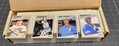 1989 Fleer Baseball Complete Set NM-MINT   CS893