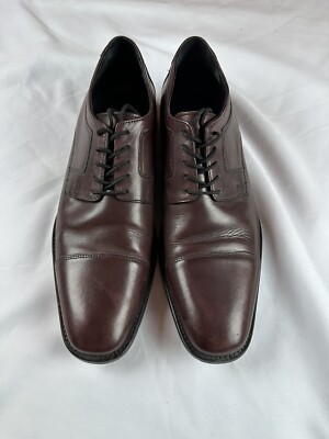 Johnston & Murphy Oxford Mens 13M Burgundy J. Murphy Cap Toe Leather 59-11703 J. Murphy by Johnston & Murphy 59-11703 Cap-Toe Burgundy  main image 2