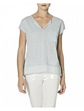 New With Tags Sanctuary Baby Blue Linen Tee