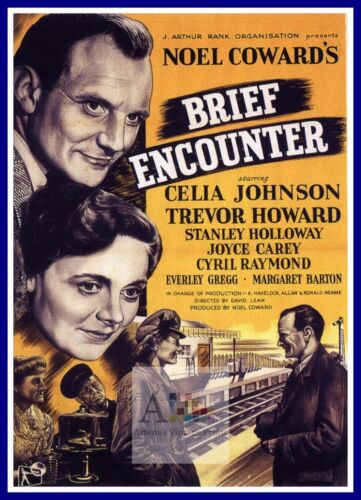 Brief Encounters   1940's Movie Posters Classic Cinema - Afbeelding 1 van 1