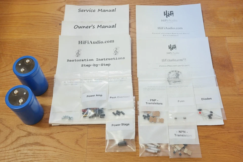 Marantz 510M усилитель восстановление восстановление повторный сервис конденсатор набор ремонт - Изображение 2 из 4