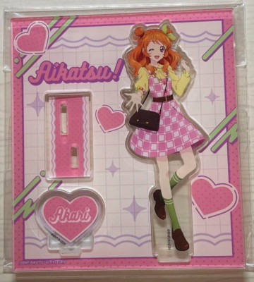 Japanese anime Aikatsu! acrylic stand Akari Ozora 05 | eBay