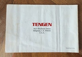 Vintage 1990 Nintendo NES Tengen KLAX Complete Game Sleeve Manual Original Box