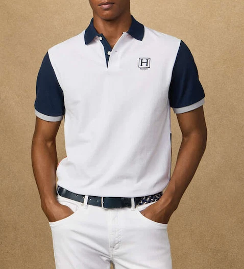 Hackett Heritage Classic Fit Branded Quad Mens Polo Shirt in Optic White Size XL
Opens in a new wind