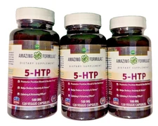 Amazing Formulas 5 HTP 100 mg 360 Veggie Caps Exp: OCTOBER 2027