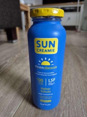 True Fruits Flasche Sun Creamie Pfirsich-Maracuja 250ml Sonnenmilch Sammler