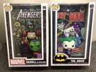 Funko Pop! Comic Book Cover #07 The Joker + #16 Skrull Iron Man Convention Lot