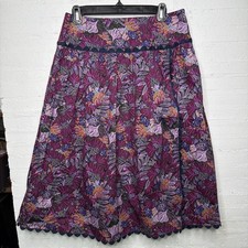 Kika Vargas x Target Reef Scallop Edge Midi Skirt Cotton 4 Limited Edition Bold
