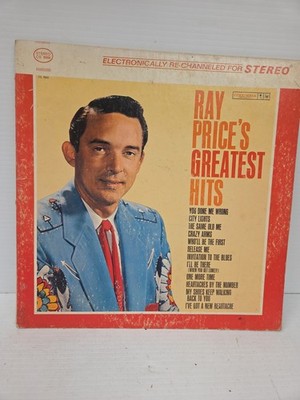 Ray Price's Greatest Hits (LP 1963 Columbia Records 