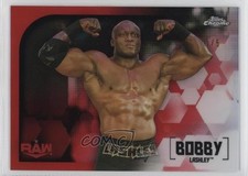 2020 Topps Chrome WWE Red Refractor 5/5 Bobby Lashley #13 oh5