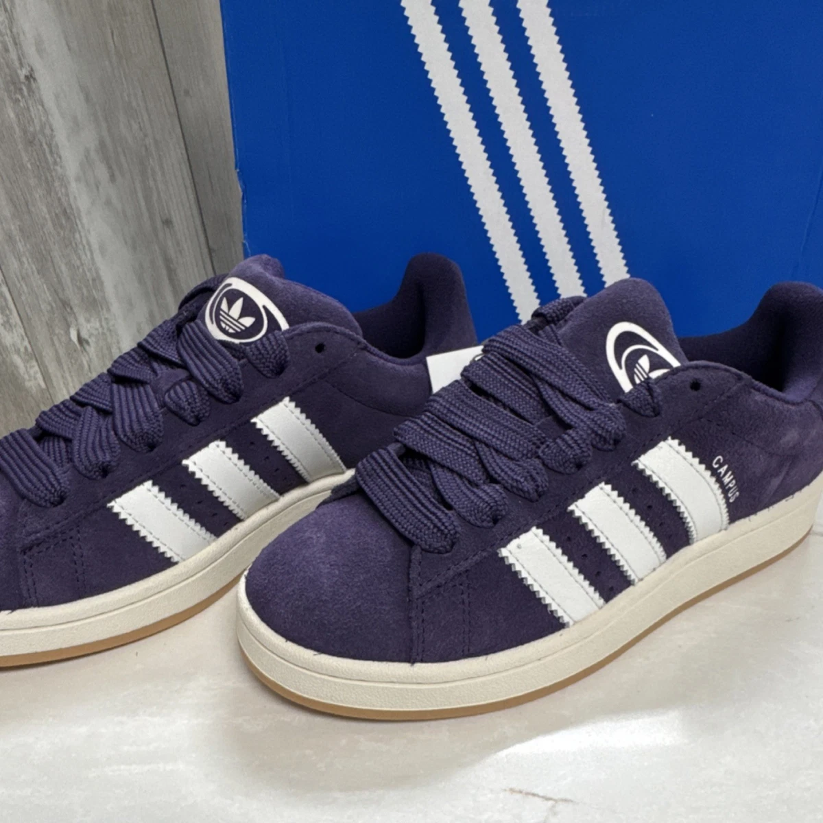 adidas gazelle silver green womens adidas Women's Originals Campus 00s "Purple Burst" main image 0