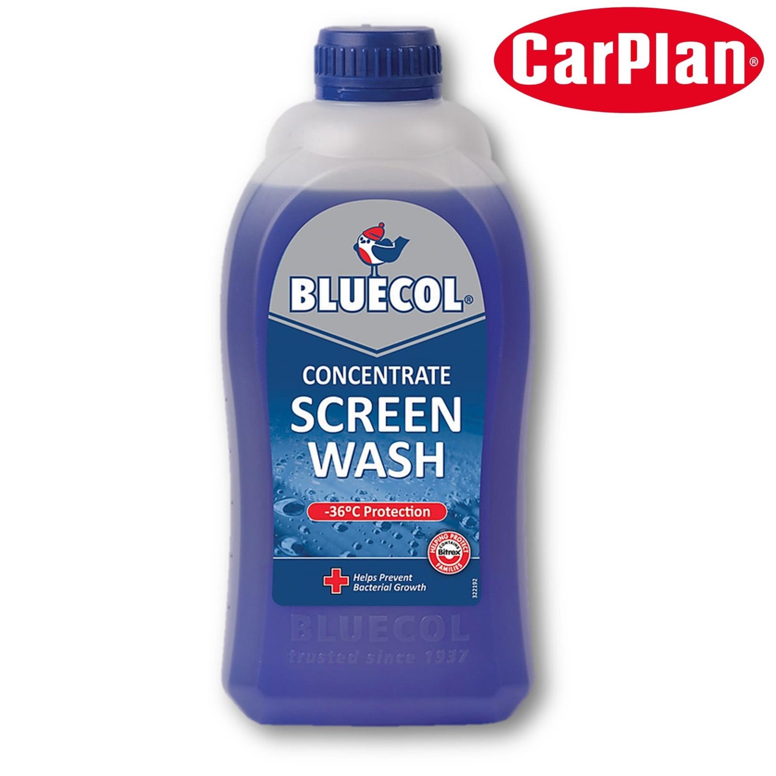 Bluecol Screenwash Concentrate Car Windscreen -36C - 1L