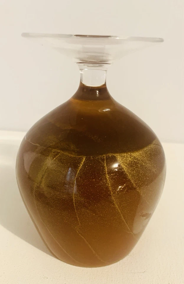 Northern Lights Esque Terra Cotta Scented Pedestal Candle 6” Tall - Image 4 of 4