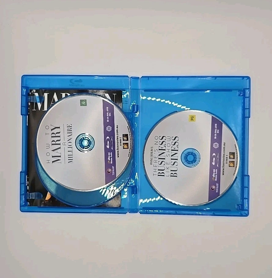 Forever Marilyn Monroe Complete Part 1 & 2 Blu-ray 8 Movie Collection - Region B - image 4 of 4