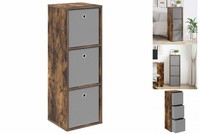 Sideboard Mit Schubladen GeräUcherte Eiche 35X32X99,5 Cm