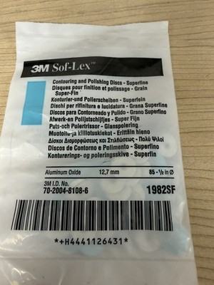 3M Sof-Lex Soflex Scheiben Pack 85 Blau 1982SF Super  Fein 1,3 cm 12,7 mm Zahn