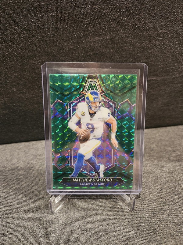 2024 Panini Mosaic - Green Mosaic Prizm Matthew Stafford #127