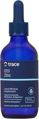 Trace Minerals Research Ionisches Zink 50 mg 2 flüssige Unzen 59 ml Allergenfrei,