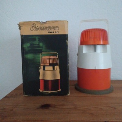 Signal, Warnlampe Eisemann HWA 2/1, 50, 60er Jahre für Oldtimer Funktioniert 