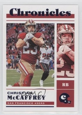 2022 Panini Chronicles Blue 32/99 Christian McCaffrey #29 0c9f