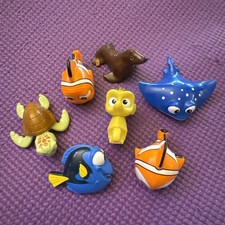 Disney Pixar Buscando a Nemo / Buscando a Dory Figuras Lote de 7 Mini Figuras Crush