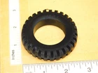 Marx 3D Printed Black Plastic Tire Replacement Toy Part MXP-032