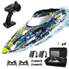 BEZGAR TX123 Remote Control Boats - Fast Speed RC Boat 32+ KPH with A Portabl...