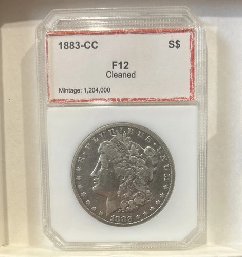 1883-CC Morgan Silver Dollar
