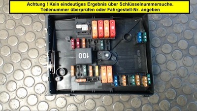 Sicherungskasten Zentralelektrik VW Touran 1.9 TDI 1 T 1K0937125 12 Monate