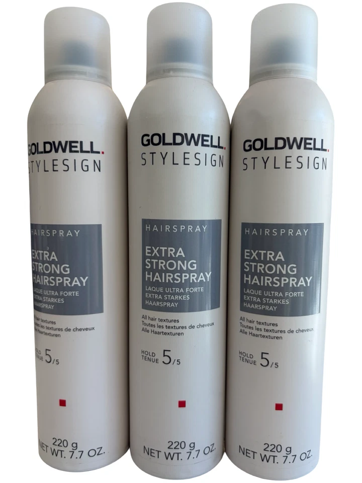 Goldwell  StyleSign Extra Strong Hairspray  #5   8.1 oz    Pack of 3  All Hair - Image 3 of 4