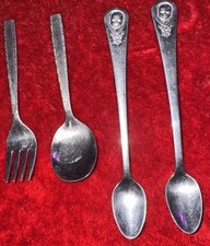 Vintage Oneida GERBER Infant Feeding  Toddler Spoons Lot Of 2 Mint 1