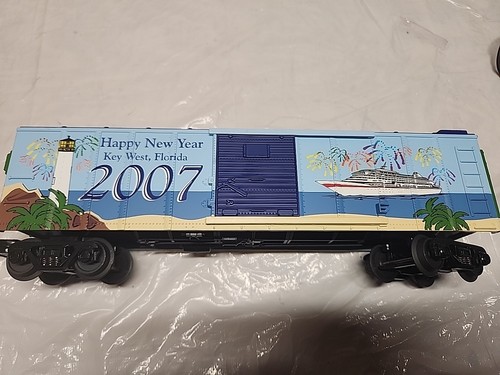 RAIL KING BY MTH ELECTRIC TRAINS 2007 HAPPY NEW YEAR KEY WEST FL 2007 NOSIB CAR