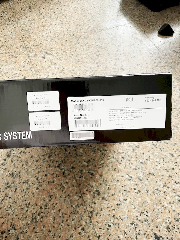 New Handheld Wireless Vocal System w/ BETA58 Microphones Express SLXD4/Beta58A - Image 3 of 4