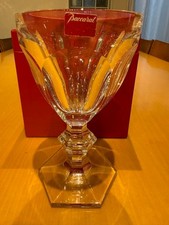 Baccarat Alcourt Goblet 9.2cm x 15.5cm Crystal Glass Used