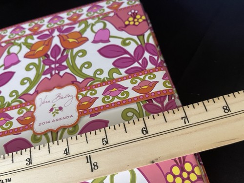 Vera Bradley 2014 Agenda Lilli Bell Planner Book Brand New - Picture 7 of 7