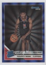2019 Panini Donruss Rated Rookie Press Proof Blue Laser 35/49 Terance Mann 03rx