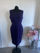 Oasis Stunning Ladies Dress Size 16 Purple BNWT RRP £65.00